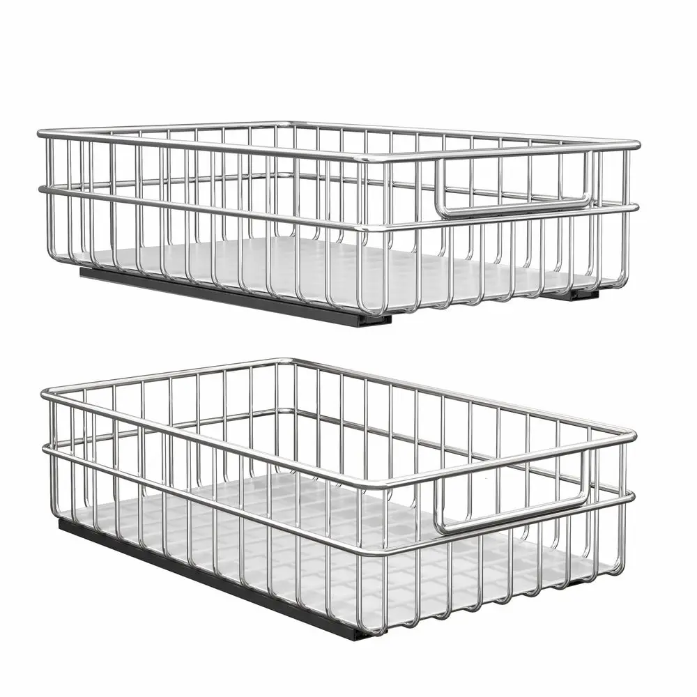 out Cabinet Organizer, Stainless Steel 2Pack Slide out Drawer with Silent FullExtension Slides, Adhesive Roll out Can Spice Sto
out Cabinet Organizer, Stainless Steel 2Pack Slide out Drawer with Silent FullExtension Slides, Adhesive Roll out Can Spice Sto