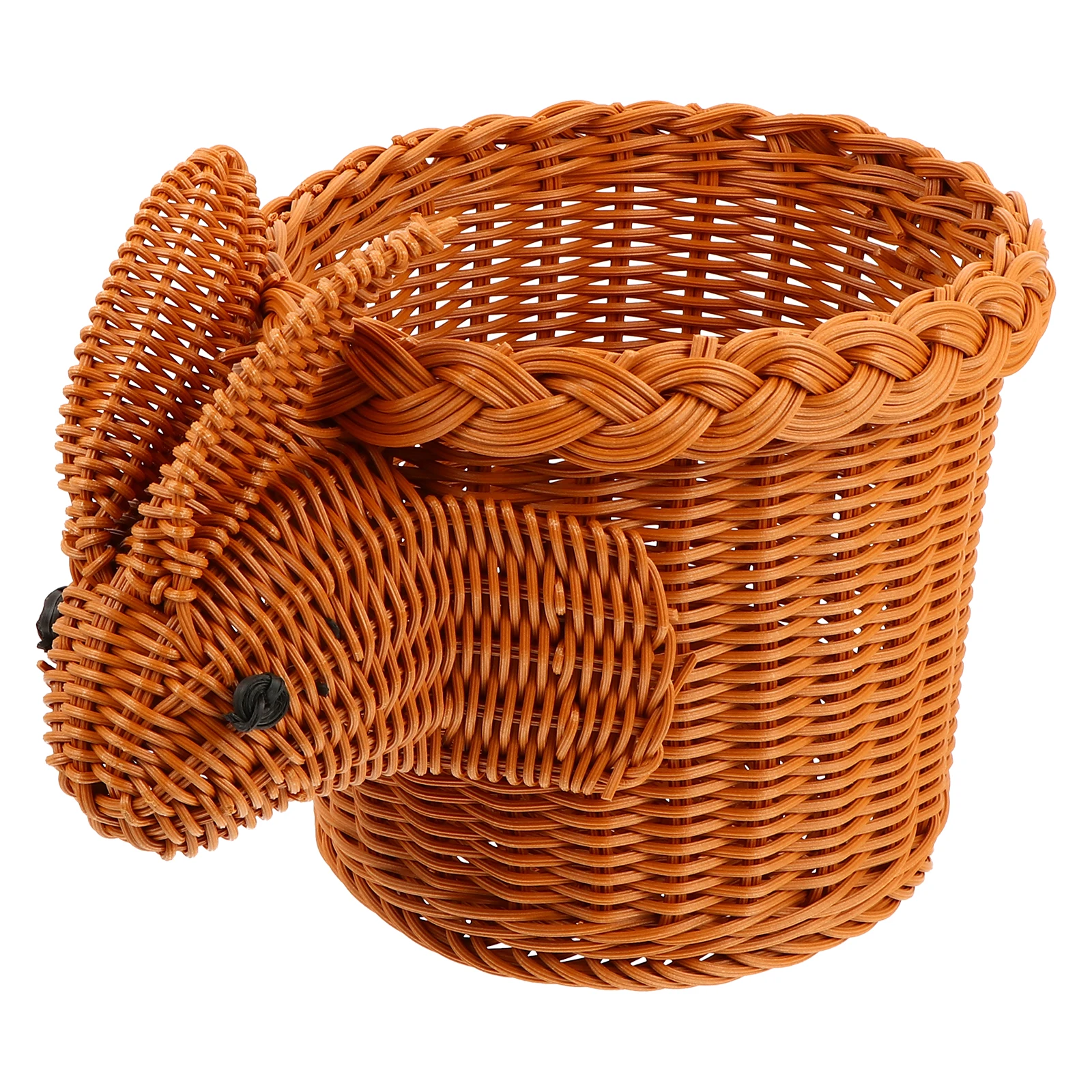 Easter Decoration Basket Rattan Weaving Baskets Snack Storage Animal Shaped Fruit Holder Cartoon Wicker Baskets Home Storage
Easter Decoration Basket Rattan Weaving Baskets Snack Storage Animal Shaped Fruit Holder Cartoon Wicker Baskets Home Storage