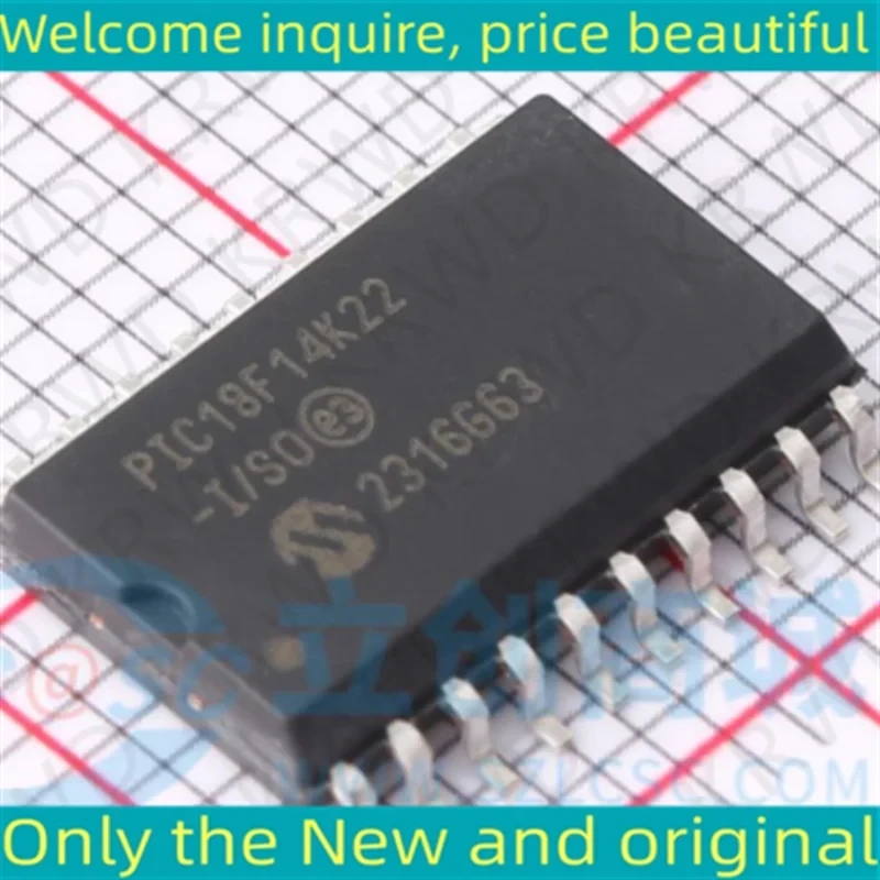 5PCS PIC18F14K22 New and Original IC Chip SOP-20 PIC18F14K22-I/SO PIC18F14K22-I PIC18F14K22
5PCS PIC18F14K22 New and Original IC Chip SOP-20 PIC18F14K22-I/SO PIC18F14K22-I PIC18F14K22