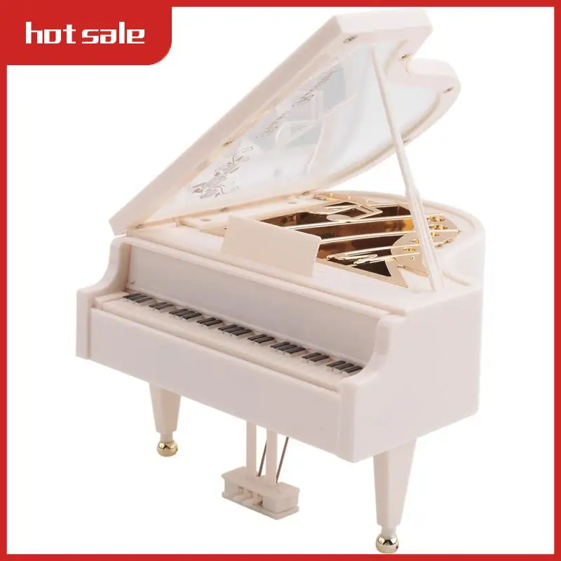 White Clockwork Mechanical Musical Boxes, Classical Music Box For Girls Birthday Gift Or Desktop Decor
White Clockwork Mechanical Musical Boxes, Classical Music Box For Girls Birthday Gift Or Desktop Decor