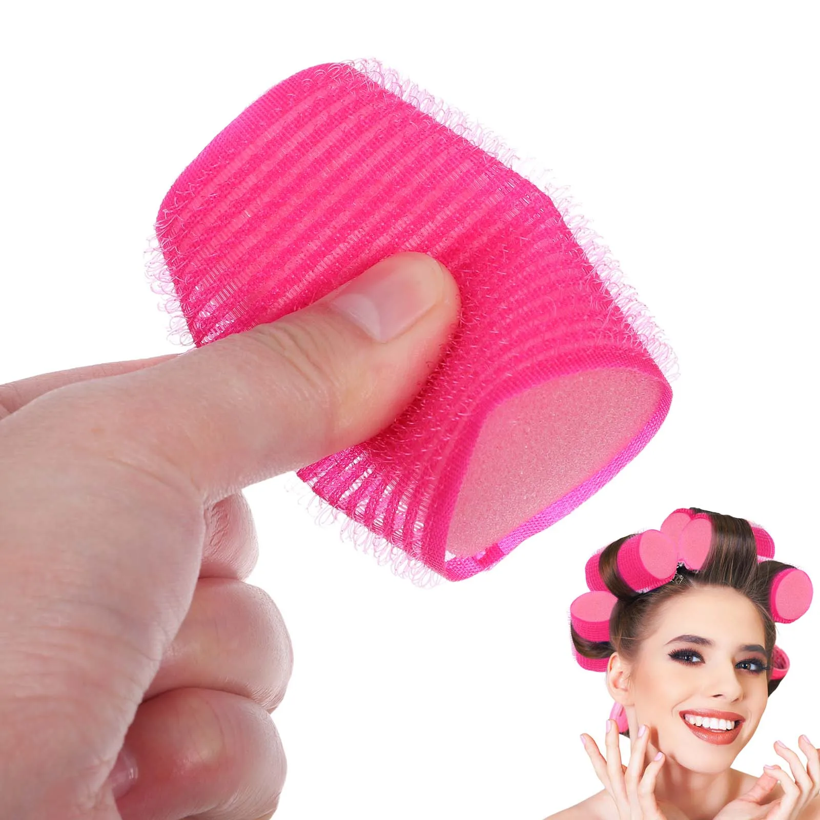 8Pcs Self Adhesive Hair Curlers Sponge Rollers Hair Styling Tool Temporary Curling Rollers for Women No Damage
8Pcs Self Adhesive Hair Curlers Sponge Rollers Hair Styling Tool Temporary Curling Rollers for Women No Damage