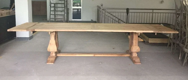 'reclaimed wood dining table 380cm long large farm reclaimed elm refectory solid wood double pedestal dining table
'reclaimed wood dining table 380cm long large farm reclaimed elm refectory solid wood double pedestal dining table