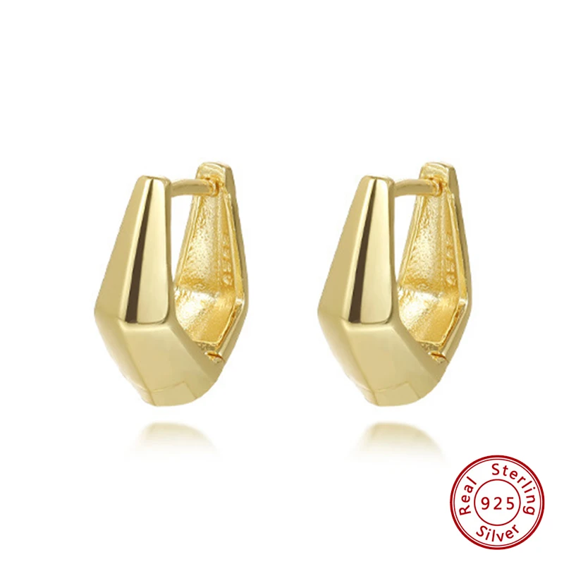 925 Sterling Silver Earrings Original Certificate Geometric Irregular Ear Clip Earrings For Women Factory Direct Sales
925 Sterling Silver Earrings Original Certificate Geometric Irregular Ear Clip Earrings For Women Factory Direct Sales