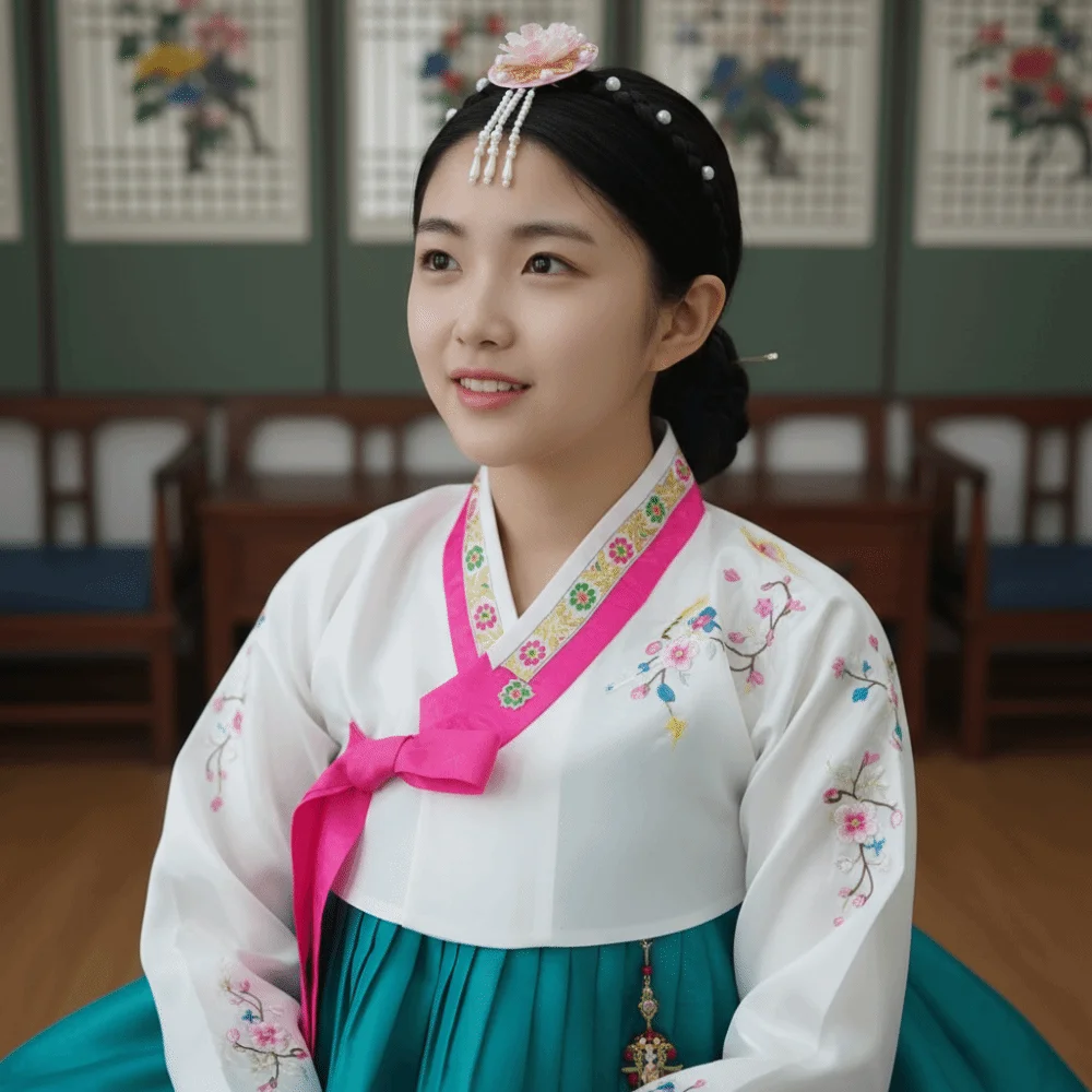 Fashion Flower Korean Headband Pearl Traditional Hanbok Hairband Headdress Tassels Stage Dance Hair Hoop Hanfu
Fashion Flower Korean Headband Pearl Traditional Hanbok Hairband Headdress Tassels Stage Dance Hair Hoop Hanfu