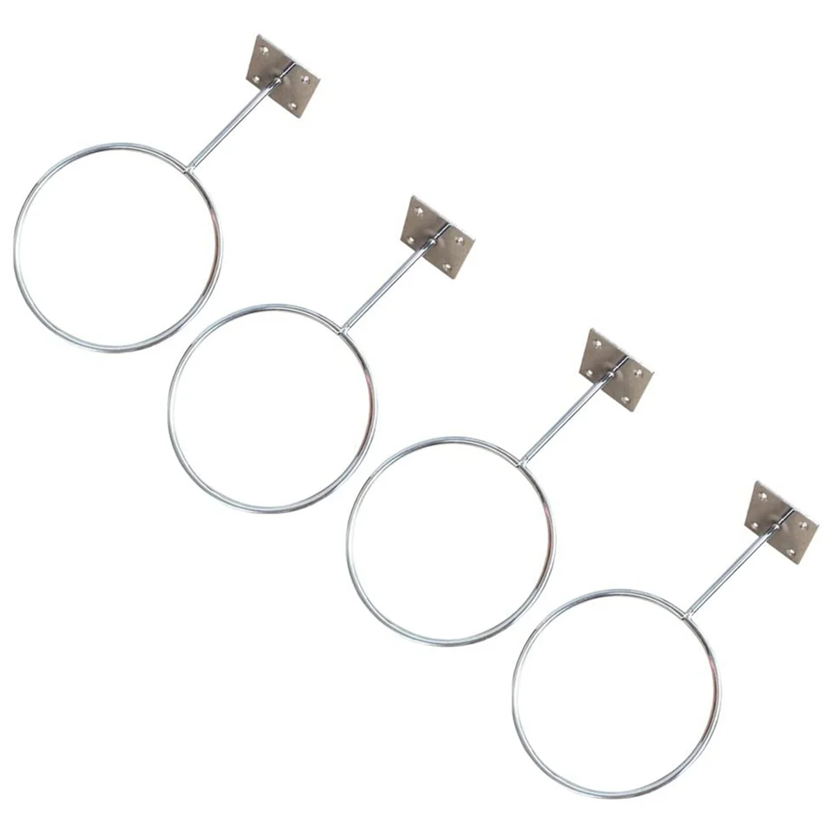 4 Pcs Wall Mount Sports Ball Holder Display for Medicine Ball, Basketballs, Volleyballs, Soccer Storage
4 Pcs Wall Mount Sports Ball Holder Display for Medicine Ball, Basketballs, Volleyballs, Soccer Storage