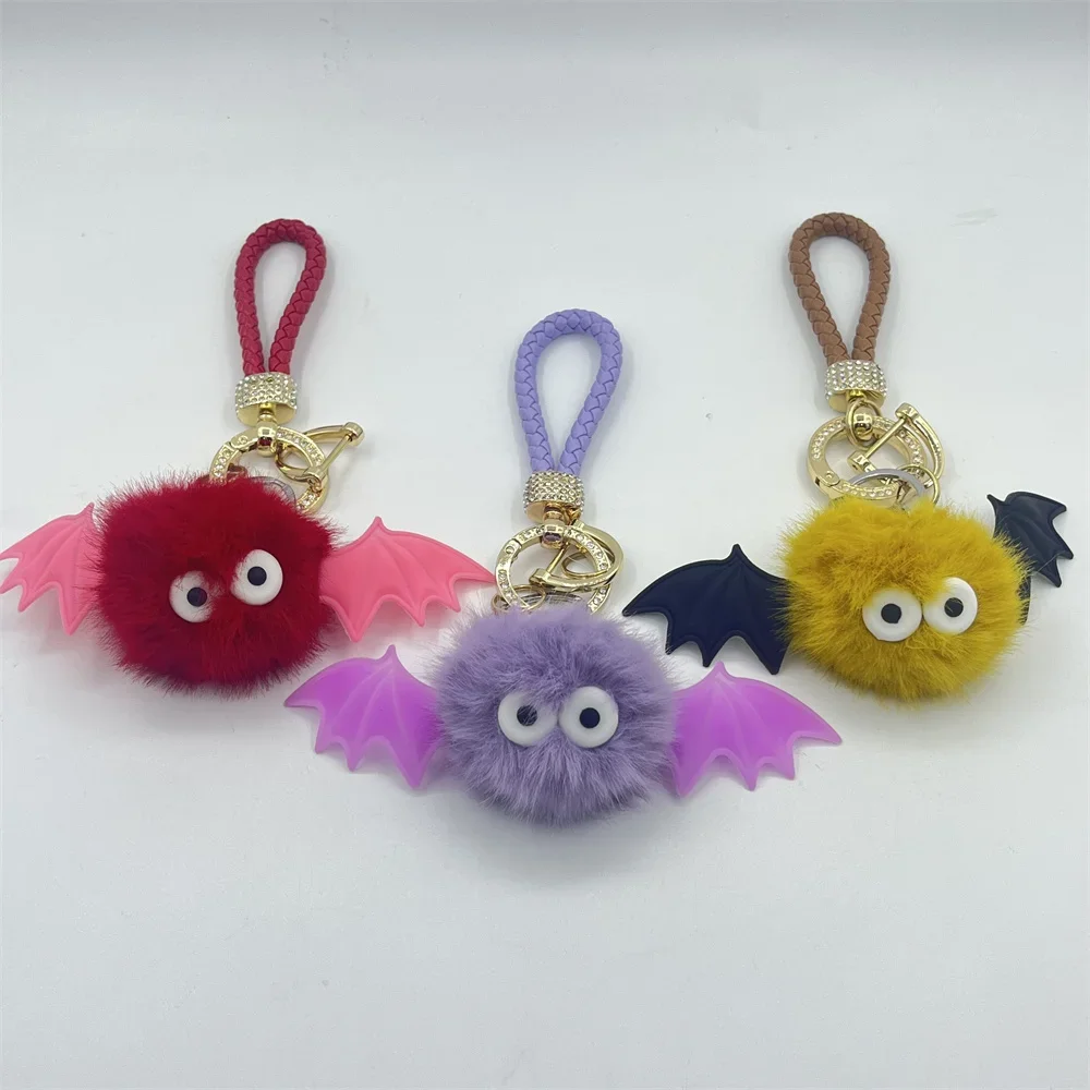 Cute Bat Plush Keychain Colorful Elf Bag Pendant Weaving Rope Keychain Girl Birthday Gift Halloween Bat Pendant Gift Wholesale
Cute Bat Plush Keychain Colorful Elf Bag Pendant Weaving Rope Keychain Girl Birthday Gift Halloween Bat Pendant Gift Wholesale