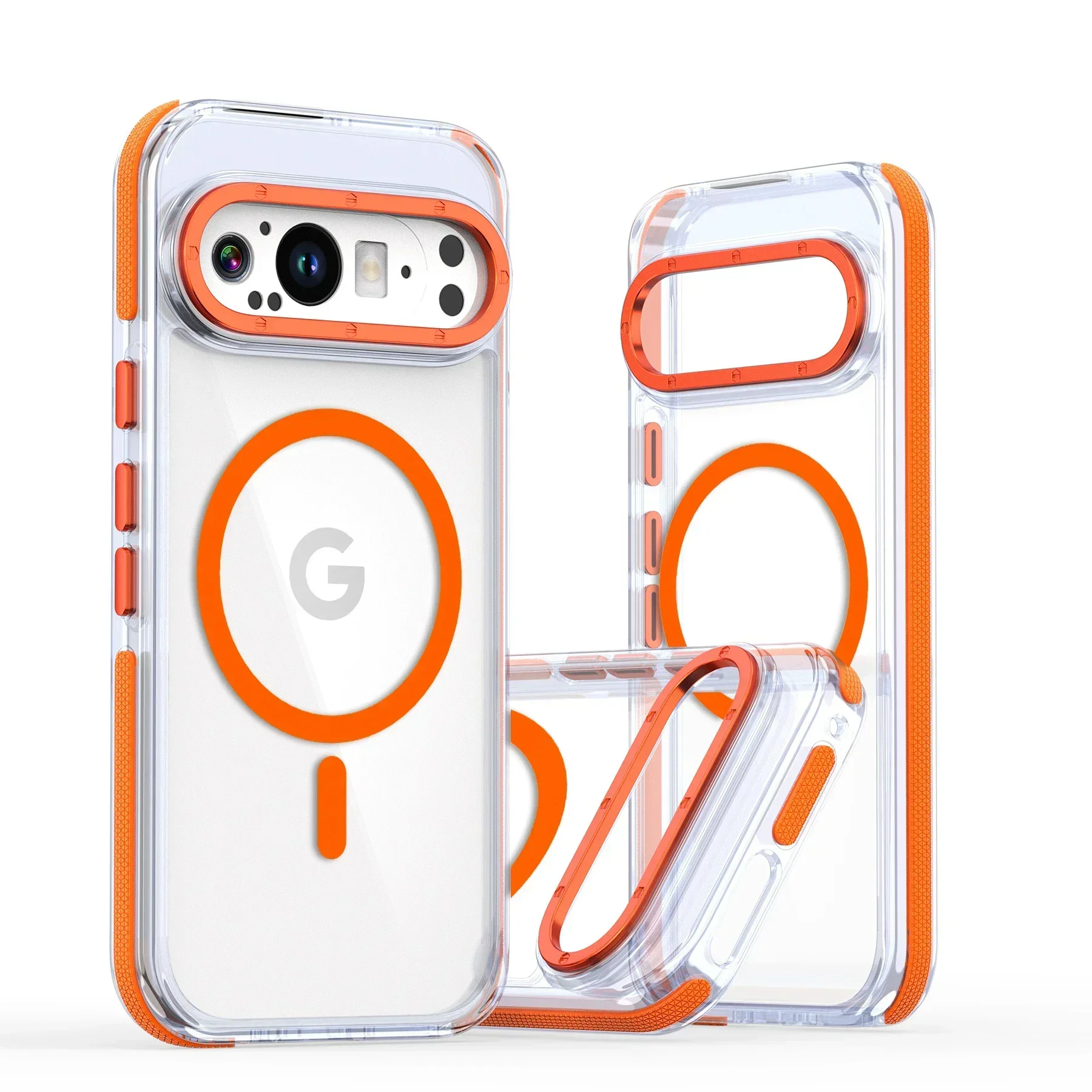 Luxury High Transparent Case For Google Pixel 9 Pro XL 5G Magsafe Magnetic Wireless Charging Shockproof Cover For Google Pixel 9
Luxury High Transparent Case For Google Pixel 9 Pro XL 5G Magsafe Magnetic Wireless Charging Shockproof Cover For Google Pixel 9