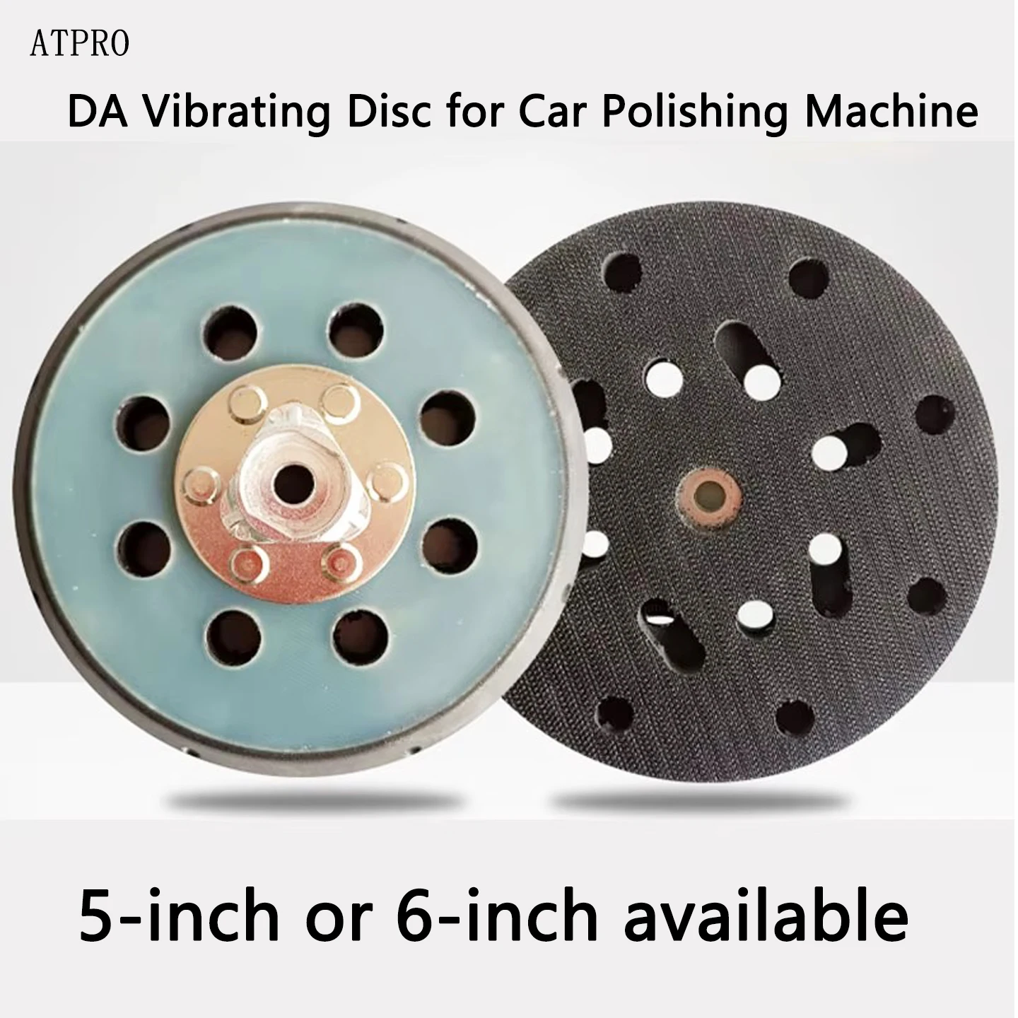 ATPRO 5/6 Inch 8-Hole Electro-Pneumatic Black Polishing Disc Self-Adhesive Flocking Grinding Disc Sandpaper Machine Accessories
ATPRO 5/6 Inch 8-Hole Electro-Pneumatic Black Polishing Disc Self-Adhesive Flocking Grinding Disc Sandpaper Machine Accessories