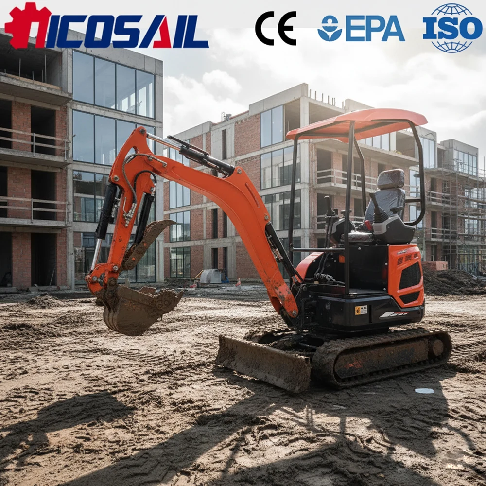 1.8 Ton Compact Mini Excavator Euro 5 CE Certified Hydraulic Crawler Digger Equipment Machine
1.8 Ton Compact Mini Excavator Euro 5 CE Certified Hydraulic Crawler Digger Equipment Machine