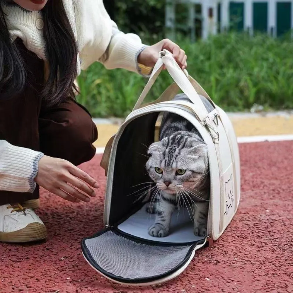 Large Capacity Pet Carrier Backpack Breathable Ventilated Cat Outdoor Bag Cartoon Pattern Anti-Stress Pet Handbag Travel
Large Capacity Pet Carrier Backpack Breathable Ventilated Cat Outdoor Bag Cartoon Pattern Anti-Stress Pet Handbag Travel