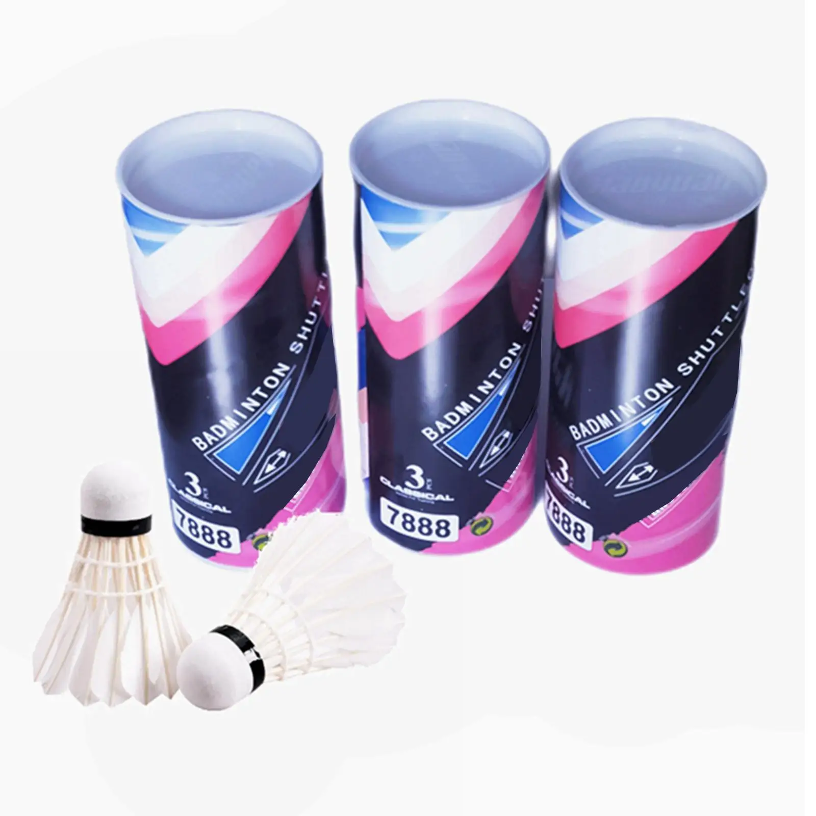 Durable Duck Feather Badminton Balls Professional Shuttlecocks High Speed Birdies for Recreational Home Play
Durable Duck Feather Badminton Balls Professional Shuttlecocks High Speed Birdies for Recreational Home Play
