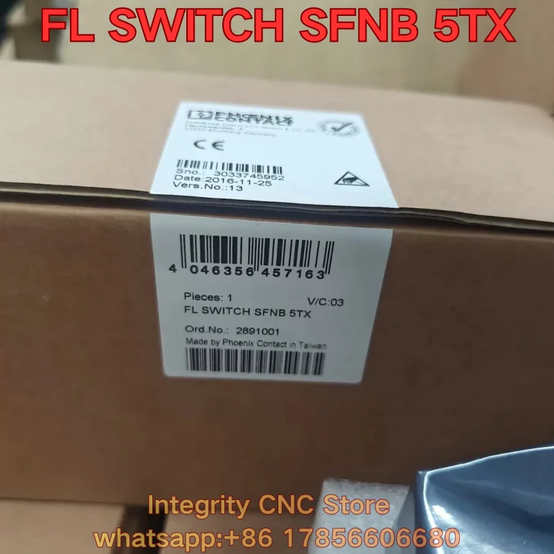 Brand new FL SWITCH SFNB 5TX industrial switch 2891001
Brand new FL SWITCH SFNB 5TX industrial switch 2891001