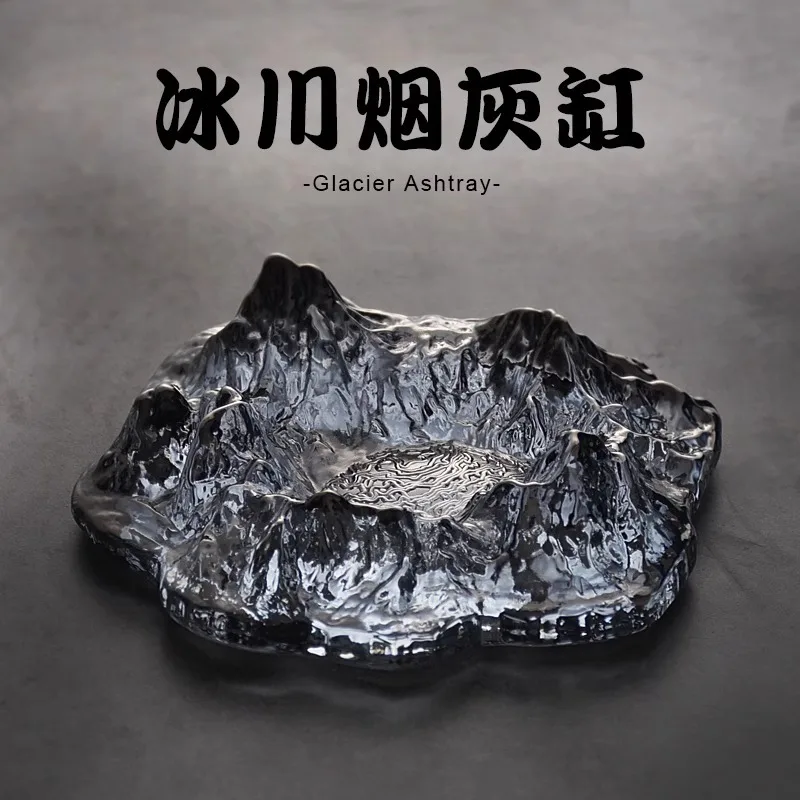 Fuji Mountain Ashtray Crystal Glass Iceberg Snow Mountain Cigar Jar Bar Office Home Light Luxury Trendy Ashtray
Fuji Mountain Ashtray Crystal Glass Iceberg Snow Mountain Cigar Jar Bar Office Home Light Luxury Trendy Ashtray