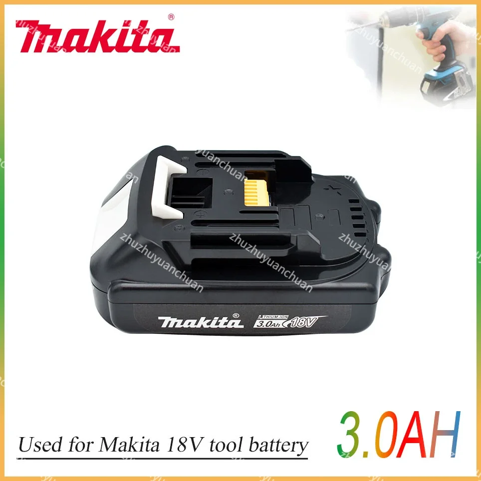 Makita 18V Battery 3.0Ah Rechargeable Battery 18650 Lithium-ion Cell Suitable For Makita Power Tool BL1860 BL1830 BL1850
Makita 18V Battery 3.0Ah Rechargeable Battery 18650 Lithium-ion Cell Suitable For Makita Power Tool BL1860 BL1830 BL1850