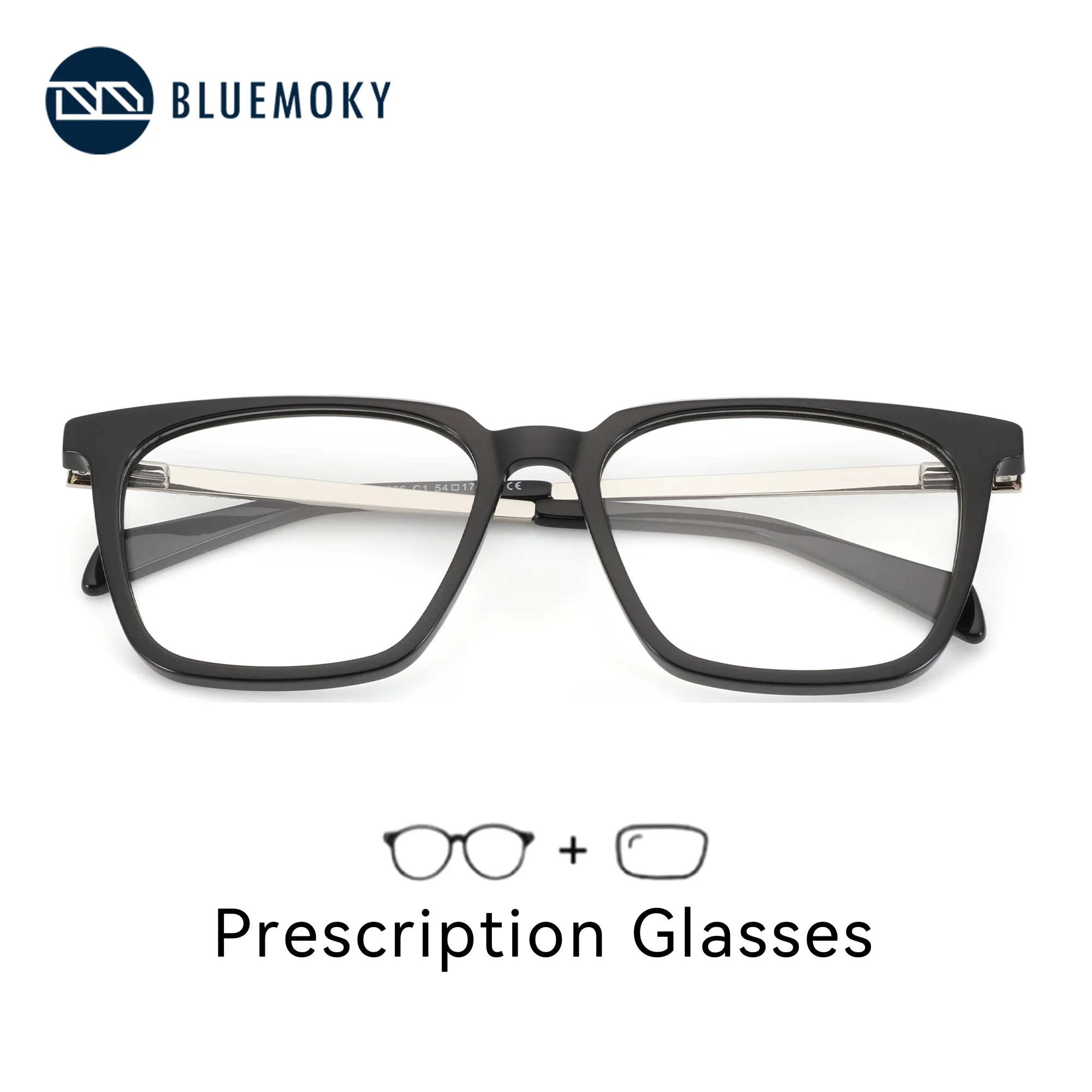 BLUEMOKY L Size Acetate Square Prescription Glasses For Women Anti Blue Light Progressive Multifocal Optical Eyewear Myopia Lens
BLUEMOKY L Size Acetate Square Prescription Glasses For Women Anti Blue Light Progressive Multifocal Optical Eyewear Myopia Lens
