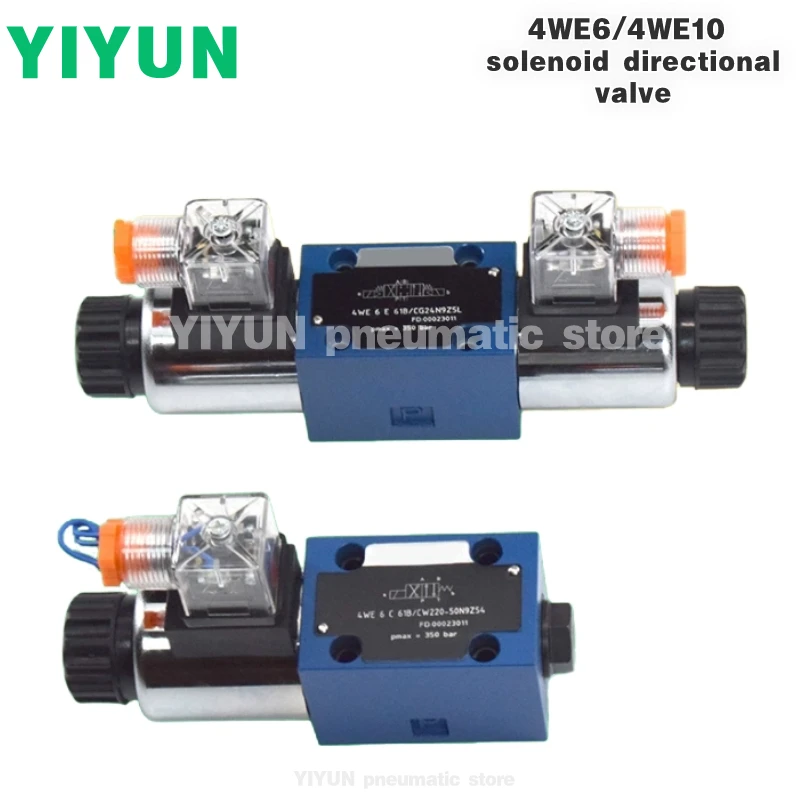4WE6A61B,4WE6C61B,4WE6D61B,4WE6J61B,4WE6M61B,4WE10D31B,4WE10E31B,4WE10M31B YIUYN solenoid directional valve 4WE6 4WE10 series
4WE6A61B,4WE6C61B,4WE6D61B,4WE6J61B,4WE6M61B,4WE10D31B,4WE10E31B,4WE10M31B YIUYN solenoid directional valve 4WE6 4WE10 series
