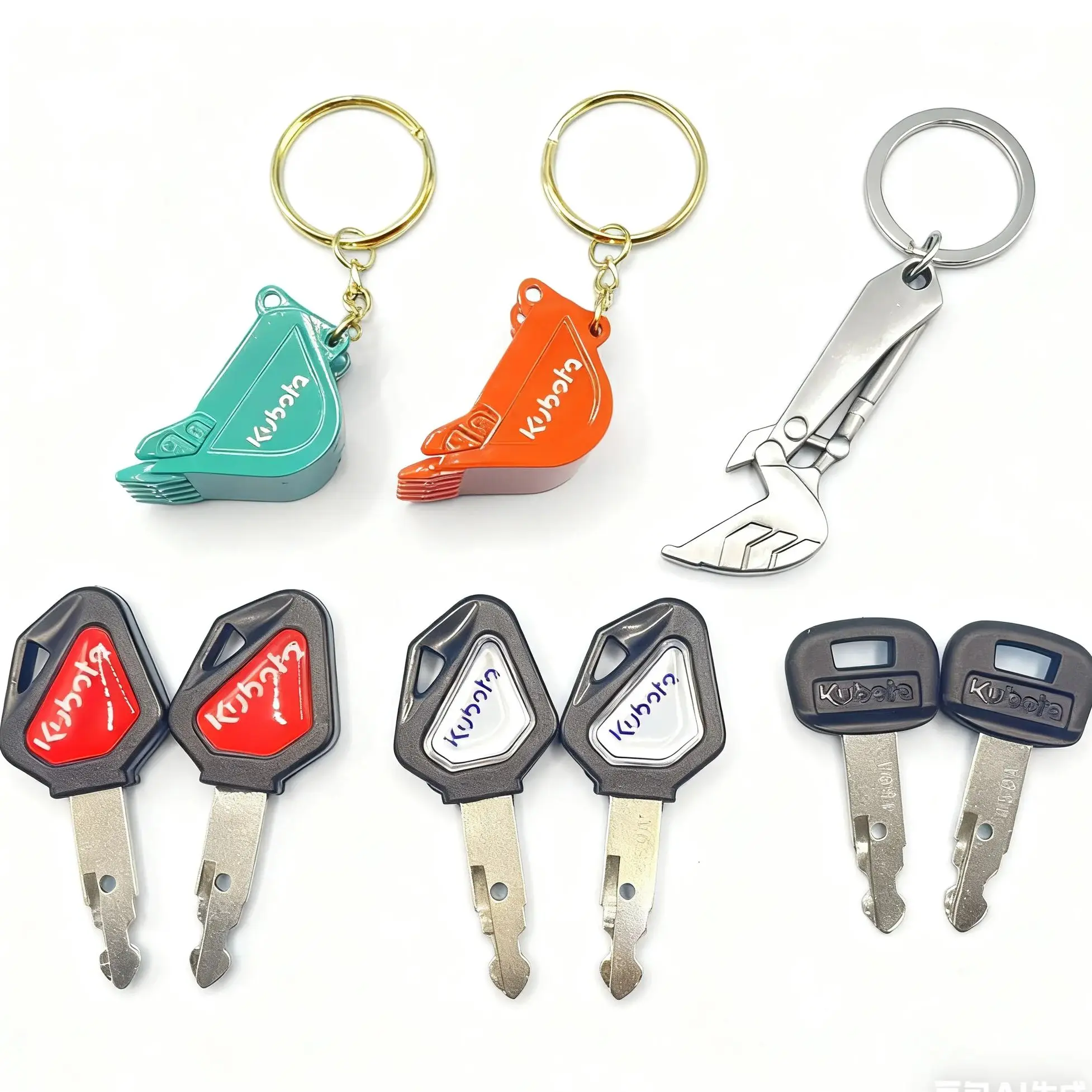 2Pcs Heavy Equipment 459A Ignition Key for Kubota U15/30/135/155/161/163 Excavator Keychain Key Digger ELI80-0101 RC411-53933
2Pcs Heavy Equipment 459A Ignition Key for Kubota U15/30/135/155/161/163 Excavator Keychain Key Digger ELI80-0101 RC411-53933