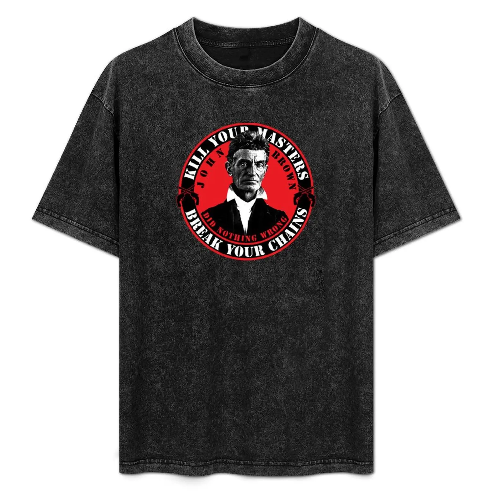 John Brown T-Shirt Simple Casual Short Sleeve Tee
John Brown T-Shirt Simple Casual Short Sleeve Tee