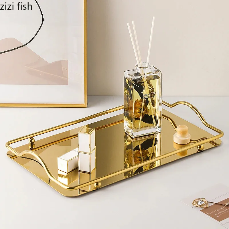 Modern Metal Fruit Tray Decorative Simple Perfume Organizer Plate Elegant Home Serving Dishes Bathroom Trays Storage Ornaments
Modern Metal Fruit Tray Decorative Simple Perfume Organizer Plate Elegant Home Serving Dishes Bathroom Trays Storage Ornaments