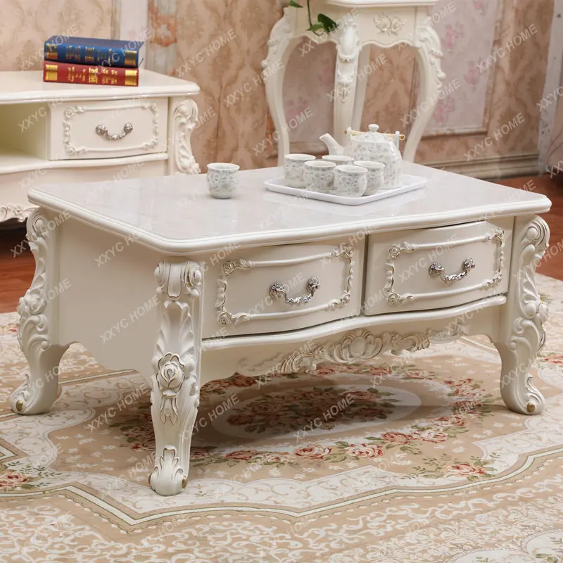 Simple and modern small apartment living room tea table household solid wood coffee table
Simple and modern small apartment living room tea table household solid wood coffee table