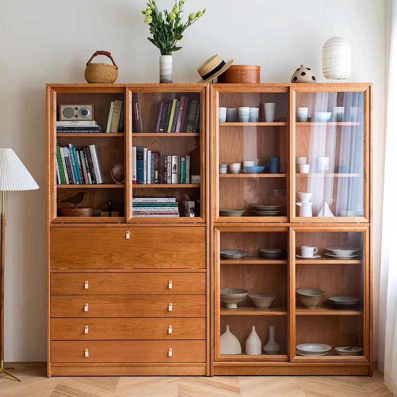 Display Cabinet Bookcases Storage Organizer Multi-functional Retro Bookcases Simple Wooden Furniture Libreria MH40SJ
Display Cabinet Bookcases Storage Organizer Multi-functional Retro Bookcases Simple Wooden Furniture Libreria MH40SJ