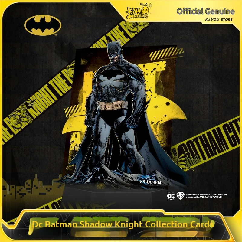 KAYOU Official Genuine K9 Museum Dc Batman Shadow Knight Collection Peripheral Card Limited To 2040 Points Cards Children Toys
KAYOU Official Genuine K9 Museum Dc Batman Shadow Knight Collection Peripheral Card Limited To 2040 Points Cards Children Toys