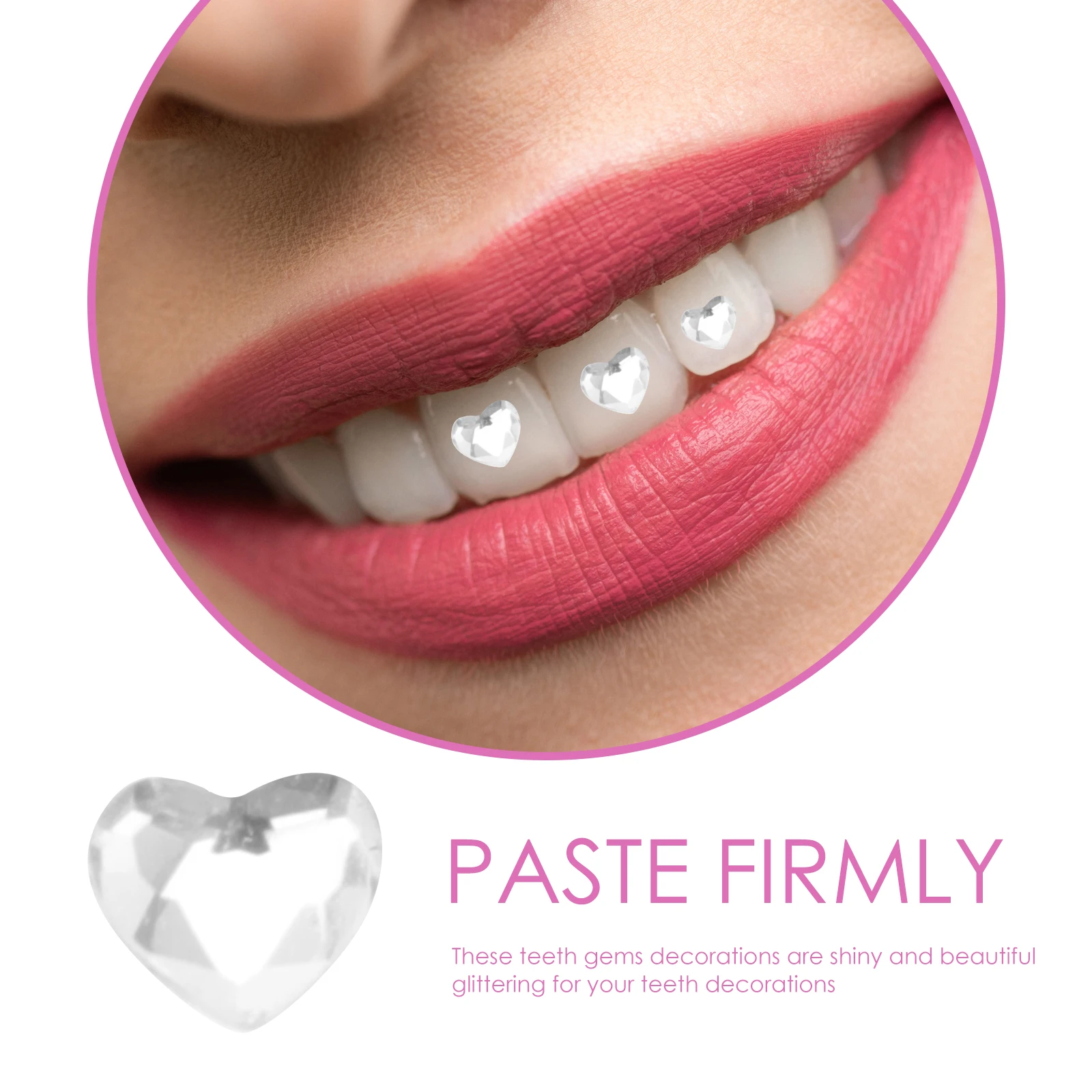 10 Pcs Heart Shaped Teeth Gems Crystal Tooth Jewelry Decorative Charms Rhinestone Nail Art Accessories for Women Men Grills
10 Pcs Heart Shaped Teeth Gems Crystal Tooth Jewelry Decorative Charms Rhinestone Nail Art Accessories for Women Men Grills