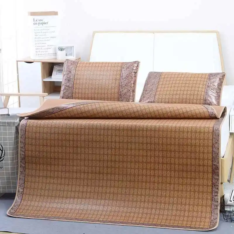 Foldable Wicker Bedding Single Double 15M 18M 09M Dormitory Top Bottom Bunk Bed Wicker Weave Wicker Strip Cool Mat
Foldable Wicker Bedding Single Double 15M 18M 09M Dormitory Top Bottom Bunk Bed Wicker Weave Wicker Strip Cool Mat