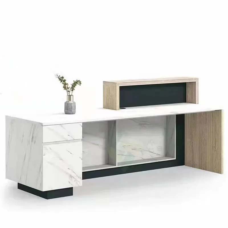 Reception desk Milk tea shop checkout page Small beauty salon counter Simple and modern
Reception desk Milk tea shop checkout page Small beauty salon counter Simple and modern