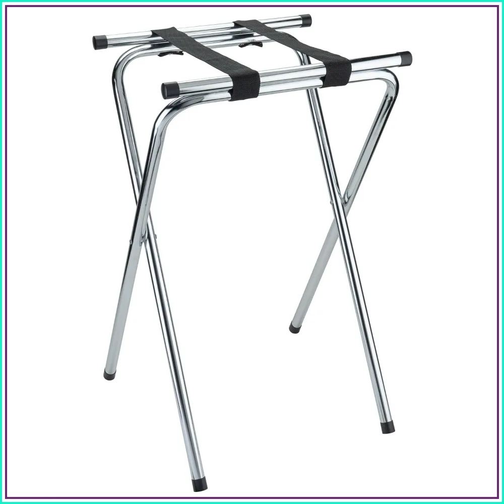 Folding Tray Stand for Restaurants, 32" with Easy-Clean Finish
Folding Tray Stand for Restaurants, 32" with Easy-Clean Finish