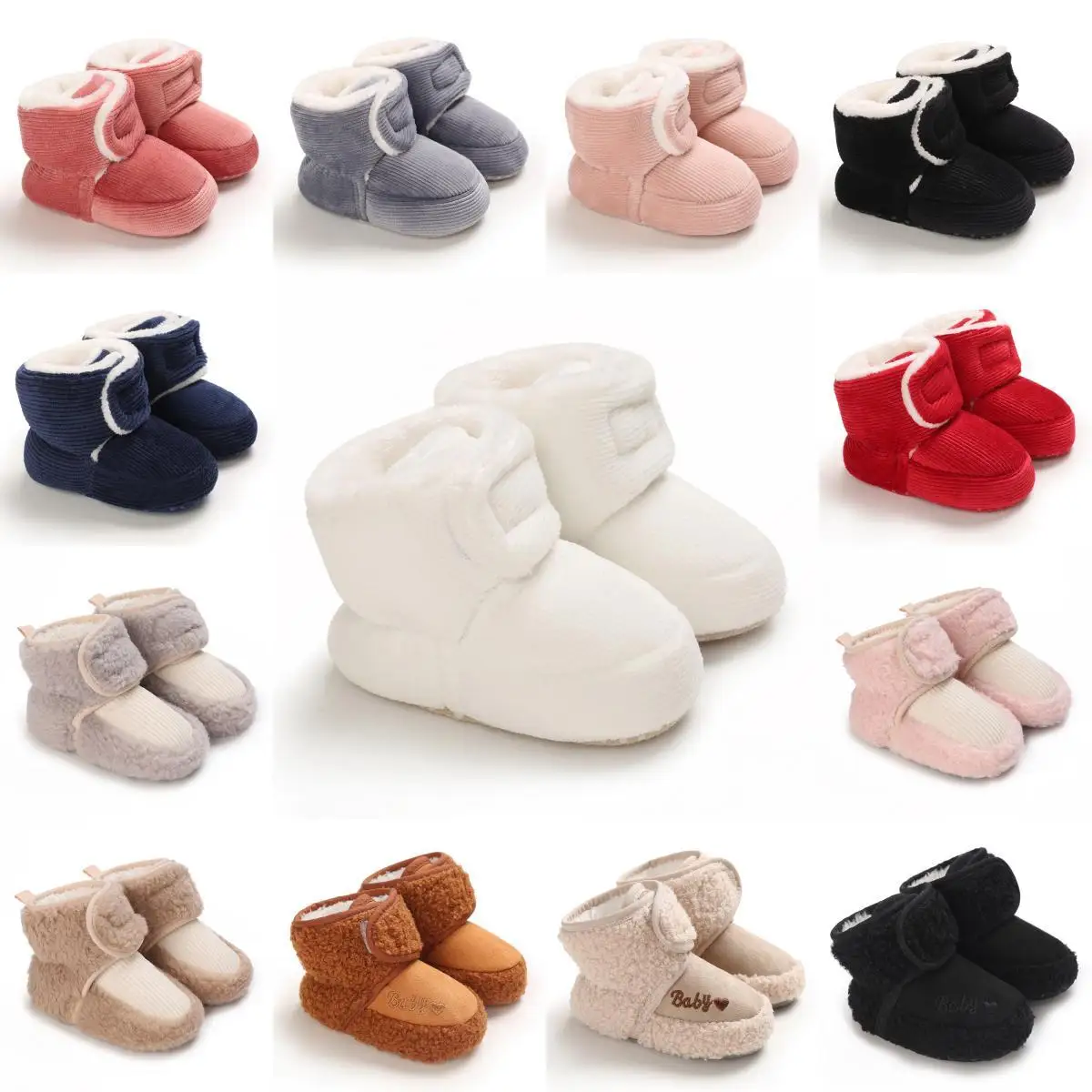 New Winter Newborn Baby Anti Slip And Warm Walking Shoes Baby Warm Plush Cute Cotton Shoes Baby Warm Shoes
New Winter Newborn Baby Anti Slip And Warm Walking Shoes Baby Warm Plush Cute Cotton Shoes Baby Warm Shoes