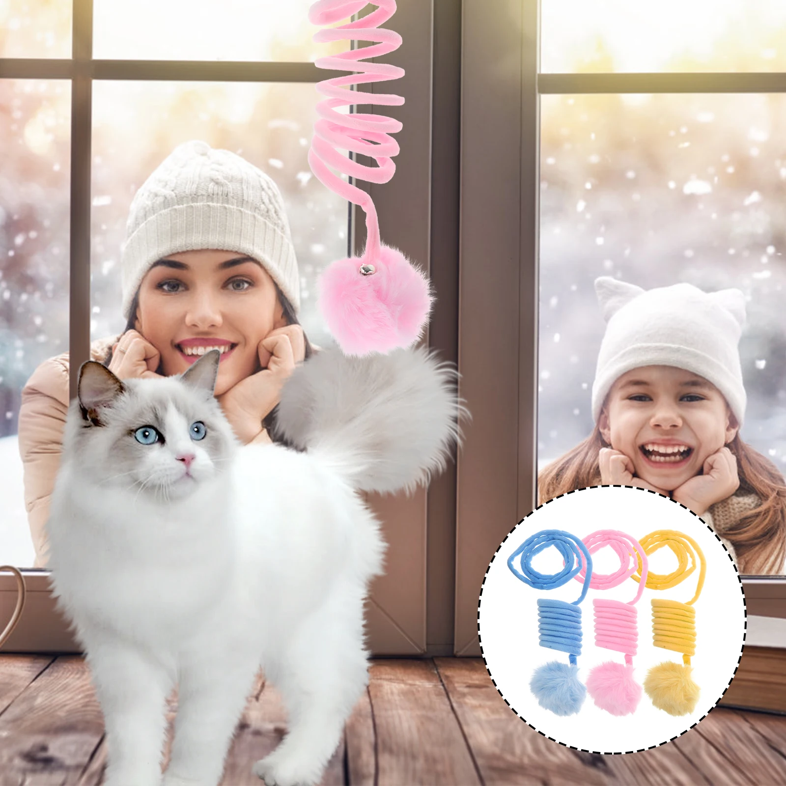 3pcs Funny Cat Ball Mental Stimulation Indoor Scratching Kitten Scratchers Balls for Cats Pet Supplies Wear Resistant
3pcs Funny Cat Ball Mental Stimulation Indoor Scratching Kitten Scratchers Balls for Cats Pet Supplies Wear Resistant