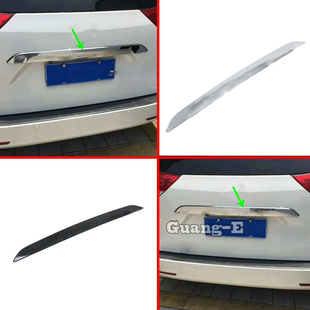 Car ABS Rear License Plate Door Bottom Tailgate Frame Plate Trim Lamp Trunk 1PCs For Toyota Sienna 2015 2016 2017 2018 2019 2020
Car ABS Rear License Plate Door Bottom Tailgate Frame Plate Trim Lamp Trunk 1PCs For Toyota Sienna 2015 2016 2017 2018 2019 2020