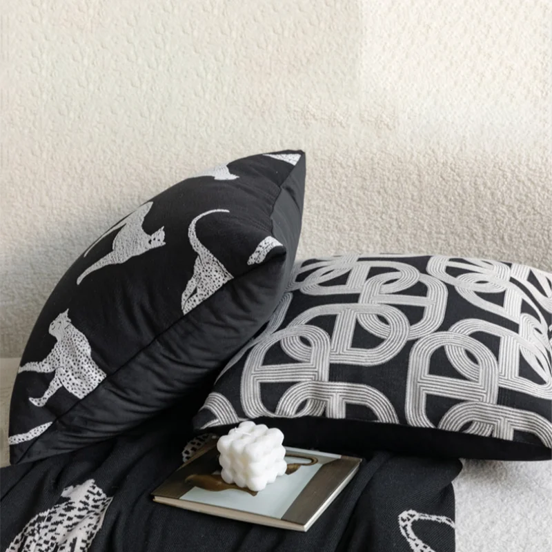Modern Single-sided Jacquard Embroidered Cushion Cover Light Luxury Design Sense Pillow Covers Decorative Home Pillow Case
Modern Single-sided Jacquard Embroidered Cushion Cover Light Luxury Design Sense Pillow Covers Decorative Home Pillow Case