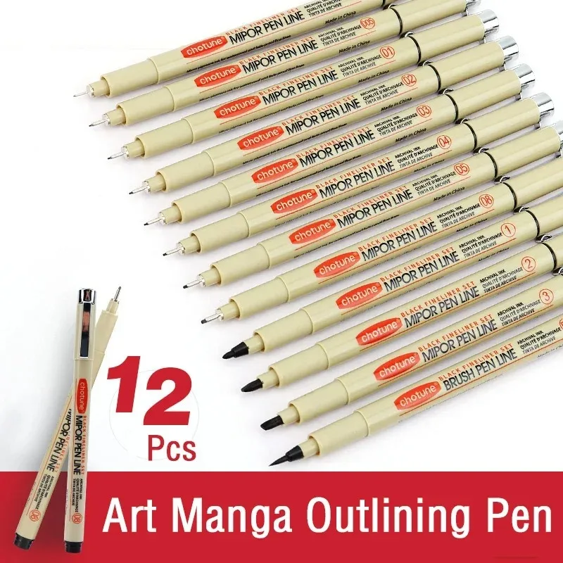 Manga Markers Needle Pen Art Hand-painted Hook Line Pen Sketch Pens Stationery Set Art Supplies School Supplies Art Sakura Pen
Manga Markers Needle Pen Art Hand-painted Hook Line Pen Sketch Pens Stationery Set Art Supplies School Supplies Art Sakura Pen