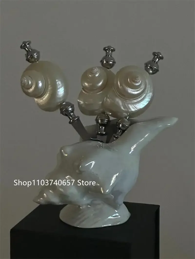 Nature Snail Conch Shell Handle Dessert Steak Stainless Steel Knife Fork Spoon Castle Dinnerware Tabletop Decor
Nature Snail Conch Shell Handle Dessert Steak Stainless Steel Knife Fork Spoon Castle Dinnerware Tabletop Decor