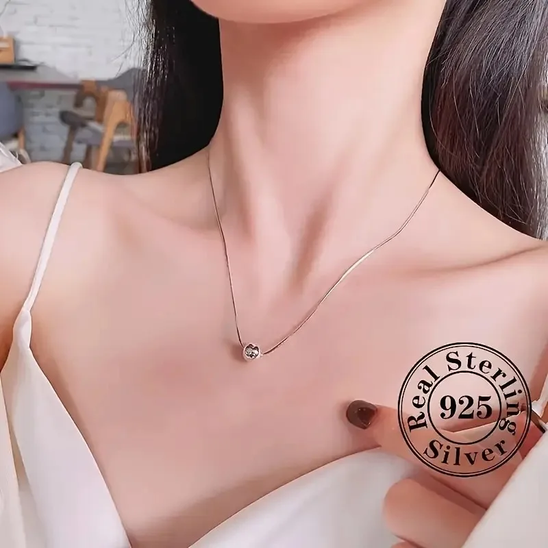 Silver Italian Jewelry Adjustable Sliding Chain Necklace Bolo Chain Necklace Slider Chain For Women
Silver Italian Jewelry Adjustable Sliding Chain Necklace Bolo Chain Necklace Slider Chain For Women