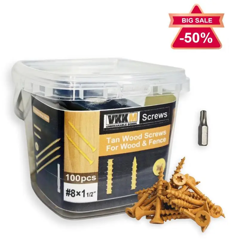 VKKM 100/350/450 шт. шестиугольные саморезы по дереву специально разработанные для деревообрабатывающих потолков
VKKM 100/350/450 шт. шестиугольные саморезы по дереву специально разработанные для деревообрабатывающих потолков