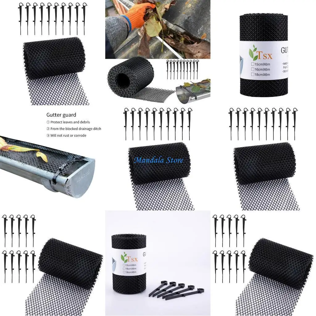 Легкая сетка для желобов U2JC, раковина, листья деревьев, противозасоряющаяся сетчатая крышка с зажимом
Легкая сетка для желобов U2JC, раковина, листья деревьев, противозасоряющаяся сетчатая крышка с зажимом