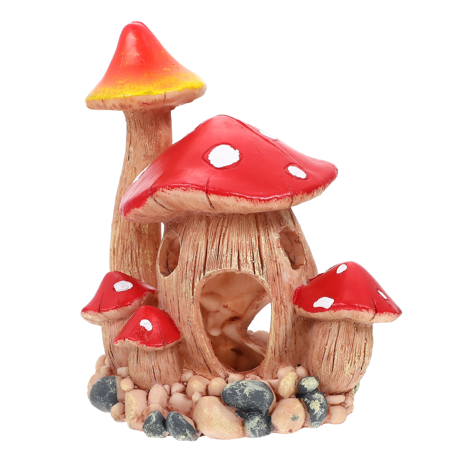 Resin Aquarium Mushroom Ornament Tank Decor Hideout Shrimp Breeding Shelter Fish Tank Accessories Aquarium Cave Freshwater Safe
Resin Aquarium Mushroom Ornament Tank Decor Hideout Shrimp Breeding Shelter Fish Tank Accessories Aquarium Cave Freshwater Safe