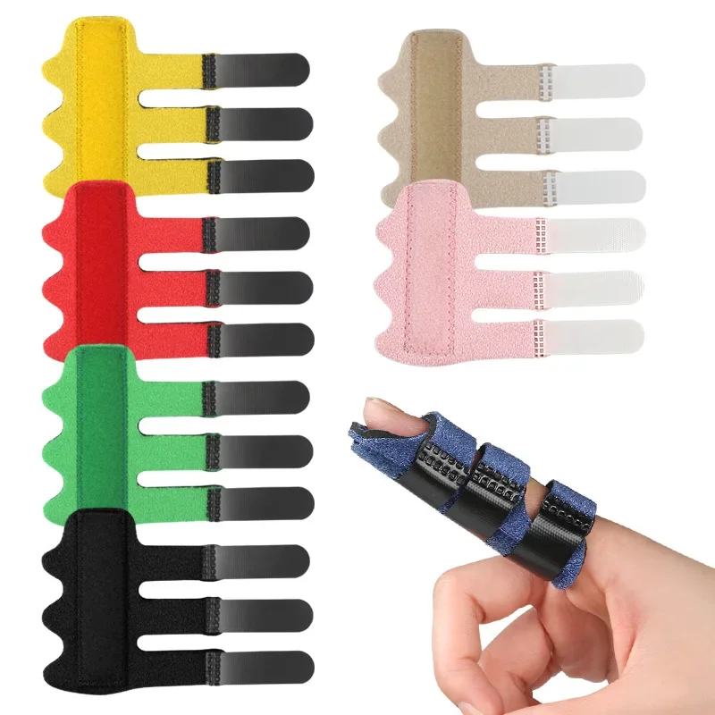 2Pcs Finger Fixation Splint Unisex Five-finger Fixed Sports Five Fingers Comfortable Fixation, Fingers Guard Health Care
2Pcs Finger Fixation Splint Unisex Five-finger Fixed Sports Five Fingers Comfortable Fixation, Fingers Guard Health Care