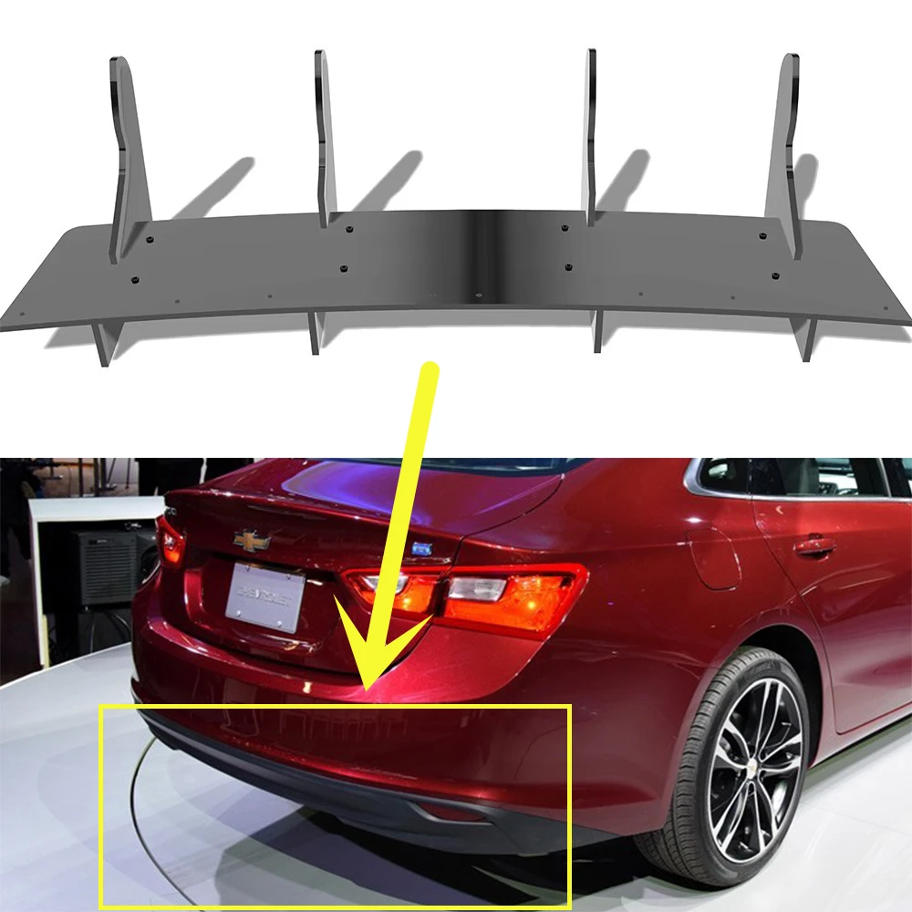 For Chevrolet Malibu Standard Edition 2015 2016 Year Rear Diffuser Bumper Lips Spoiler Splitter Body Kit Accessories
For Chevrolet Malibu Standard Edition 2015 2016 Year Rear Diffuser Bumper Lips Spoiler Splitter Body Kit Accessories