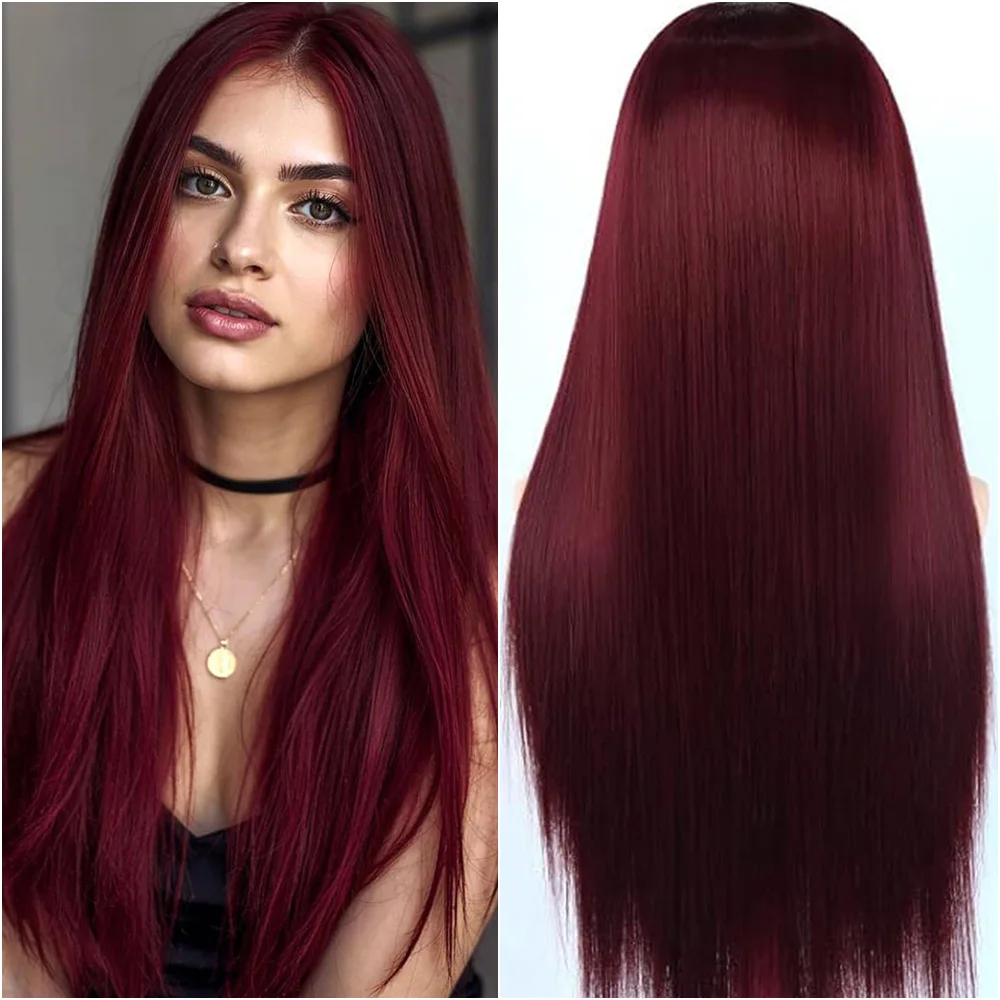 220 Density HD Lace Front Wig 13x4 13x6 Lace Frontal Human Hair Wig Burgundy 99J Colored Bone Straight Wigs for Women 30 40 Inch
220 Density HD Lace Front Wig 13x4 13x6 Lace Frontal Human Hair Wig Burgundy 99J Colored Bone Straight Wigs for Women 30 40 Inch