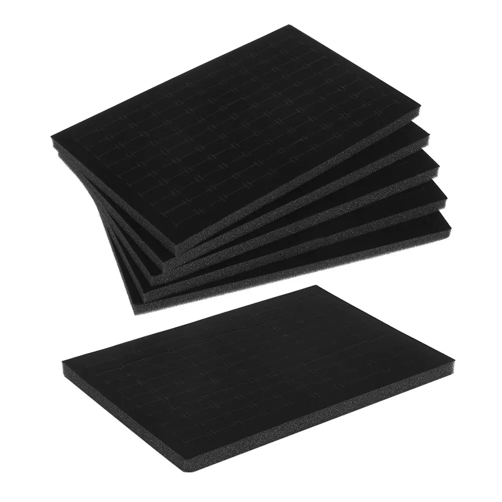 6Pcs Ring Organizer Insert Pad Jewelry Tray Sponge Cushion for Jewelry Box Display Storage Holder Portable Elegant Design
6Pcs Ring Organizer Insert Pad Jewelry Tray Sponge Cushion for Jewelry Box Display Storage Holder Portable Elegant Design