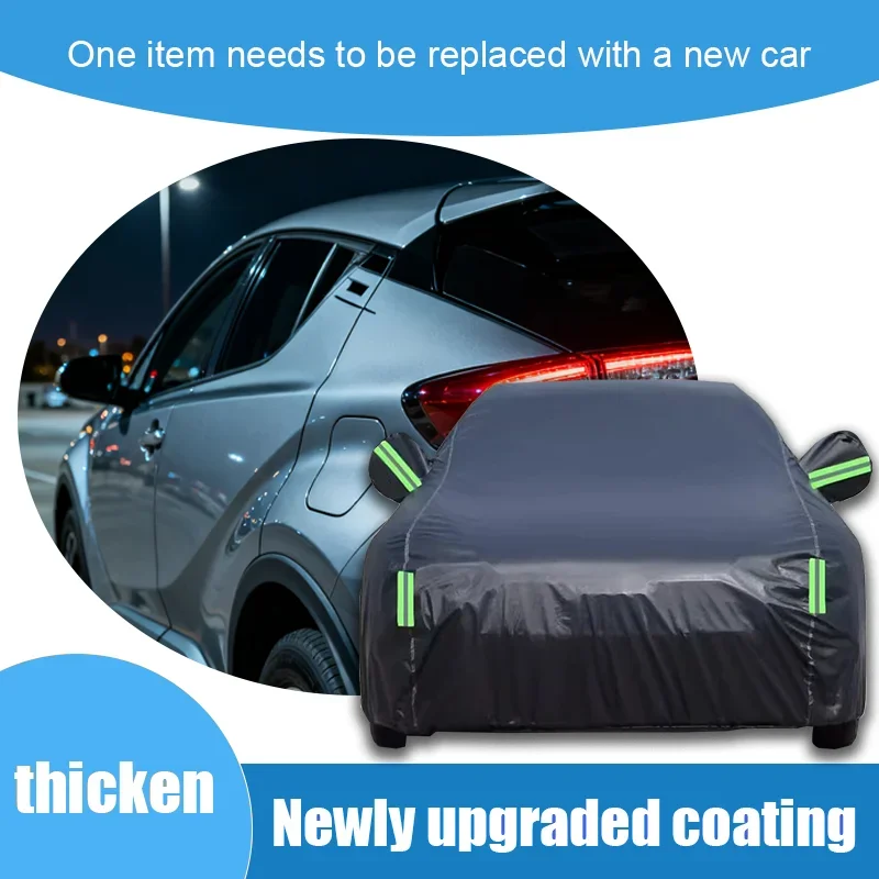 Suitable for Toyota c-hr CHR car cover outdoor UV protection snow and rain ice protection cover dustproof and waterproof Oxford
Suitable for Toyota c-hr CHR car cover outdoor UV protection snow and rain ice protection cover dustproof and waterproof Oxford