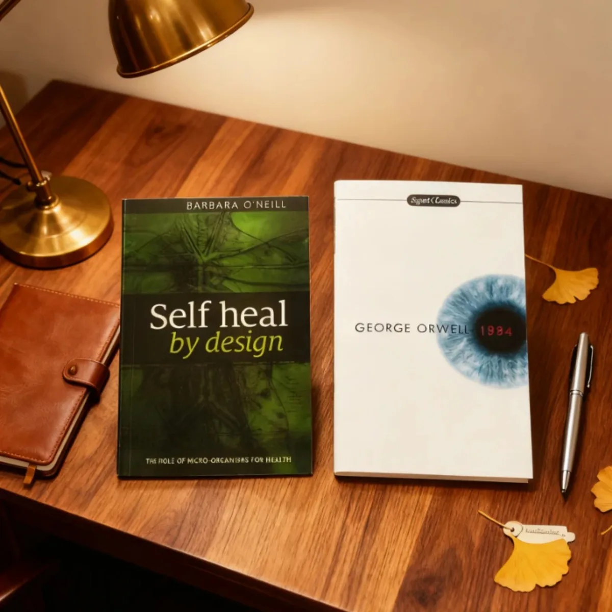 Two Books Set-《1984》+《Self Heal By Design》Defy Dystopia, Design Freedom & Self-Repair - Awakening Under Systemic Oppression
Two Books Set-《1984》+《Self Heal By Design》Defy Dystopia, Design Freedom & Self-Repair - Awakening Under Systemic Oppression