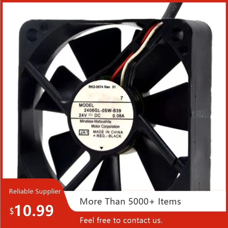Для NMB-MAT 2406GL-05W-B39 60x60x15 мм DC 24 В 0,08 А промышленный вентилятор с двойным шарикоподшипником для инверторов
Для NMB-MAT 2406GL-05W-B39 60x60x15 мм DC 24 В 0,08 А промышленный вентилятор с двойным шарикоподшипником для инверторов
