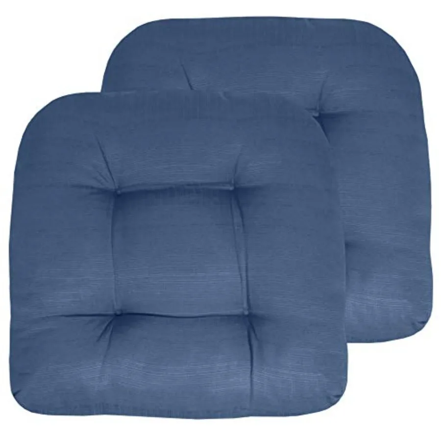 Patio Cushions Outdoor Chair Pads Premium Comfortable Thick Fiber Fill Tufted 19" x 19" Seat Cover, Count of 1
Patio Cushions Outdoor Chair Pads Premium Comfortable Thick Fiber Fill Tufted 19" x 19" Seat Cover, Count of 1