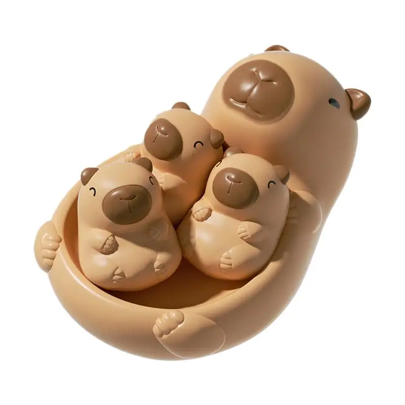 Bath Toys Child-Mother Animal Capybara Tub Toy Sensory Play Educational Water Floating Capybara For Boys Girls Toddler
Bath Toys Child-Mother Animal Capybara Tub Toy Sensory Play Educational Water Floating Capybara For Boys Girls Toddler