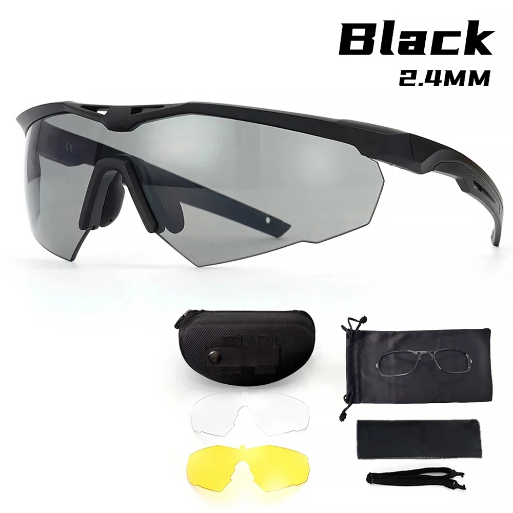 New Tactical Goggles 3 Lens Set Climbing Glasses Outdoor Sports Windproof Dustproof Safety Protective Motorcycle Glasses Eyewear
New Tactical Goggles 3 Lens Set Climbing Glasses Outdoor Sports Windproof Dustproof Safety Protective Motorcycle Glasses Eyewear